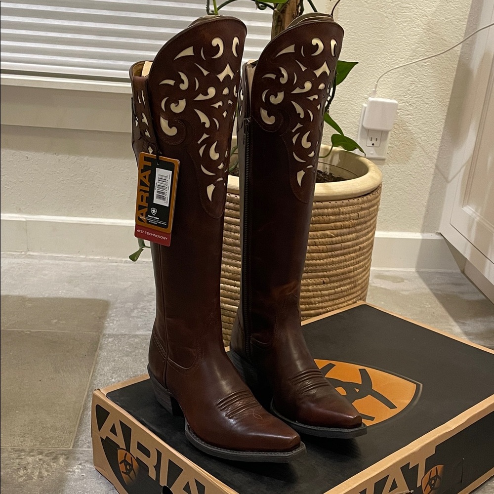 Ariat Hacienda Cowboy Boots